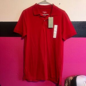Red Polo Tee